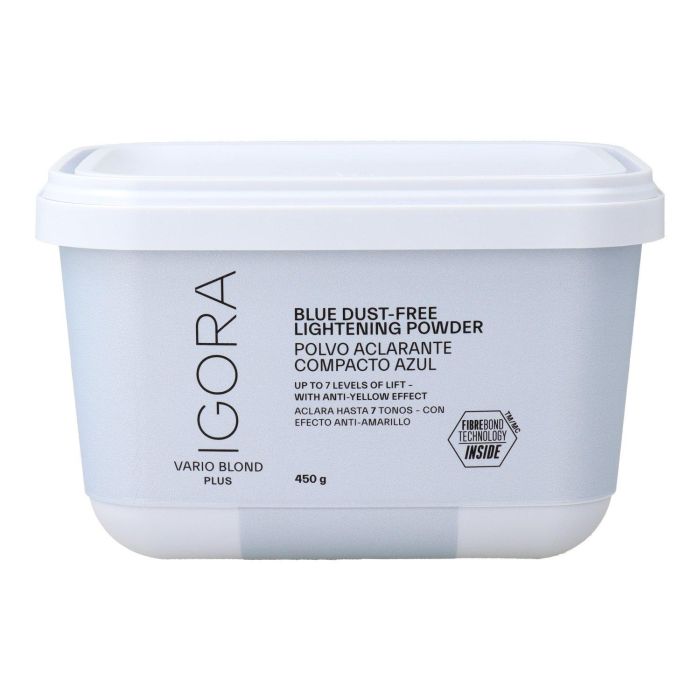 Schwarzkopf Igora Vario Blond Plus Polvo Azul Decolorante 450 gr Schwarzkopf Igora Vario Blond Plus Polvo Azul Decolorante 450 gr