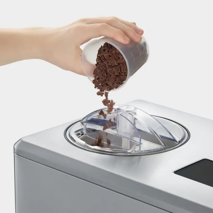 Severin EZ7405 Heladera Sorbetera 2 en 1 - Sorbetes y Yogures Helados, Acero Inoxidable 4