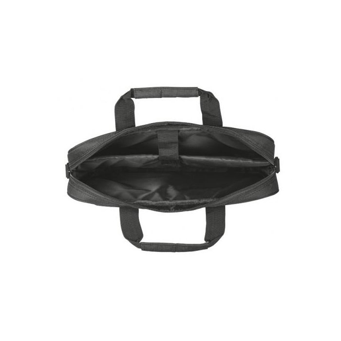 Trust Primo, Maletín Color Negro Para Portatil De Hasta 16'' Compartimento Principal Acolchado Y Correa Para El Hombro Ajustable 4 Trust Primo, Maletín Color Negro Para Portatil De Hasta 16'' Compartimento Principal Acolchado Y Correa Para El Hombro Ajustable 4