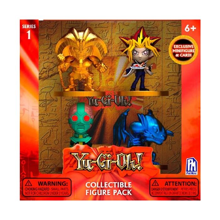 Bizak Figuras Yu-Gi-Oh! Pack 4 Yugi, Exodia, Jinzo, Dragón Azú 6cm 0 Bizak Figuras Yu-Gi-Oh! Pack 4 Yugi, Exodia, Jinzo, Dragón Azú 6cm 0