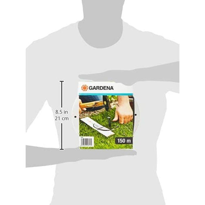 GARDENA Cable Delimitador Perimetral y Cable Guía para Robot Cortacésped - 150 Metros de Longitud para Delimitar Zonas de Corte 2 GARDENA Cable Delimitador Perimetral y Cable Guía para Robot Cortacésped - 150 Metros de Longitud para Delimitar Zonas de Corte 2