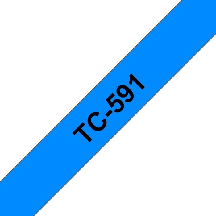 Brother TC-591 Laminated Tape - Cinta Laminada 9mm x 7.7m