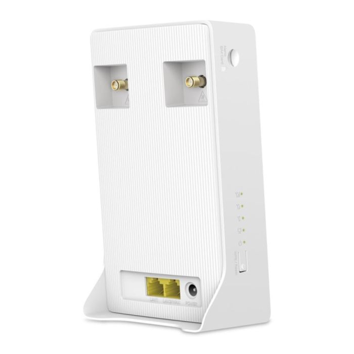 Mercusys MB130 Router 4G LTE con WiFi AC1200 Dual Band, 867 Mbps 5 GHz, Ranura Nano SIM, Puerto WAN/LAN, Hasta 64 Dispositivos