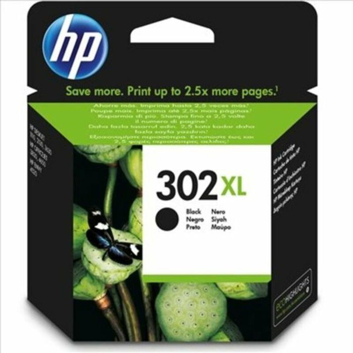 Cartucho de Tinta Original HP 302 XL Negro Cartucho de Tinta Original HP 302 XL Negro