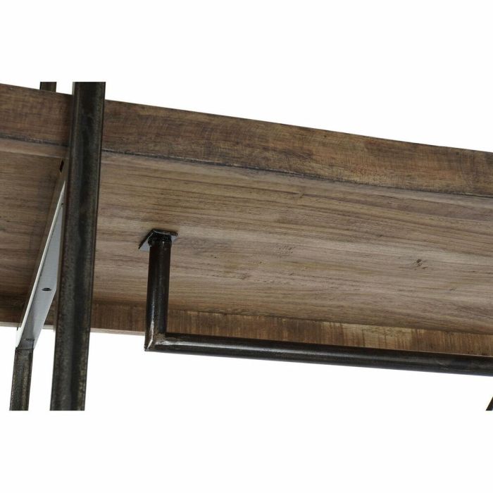 Armario ropero DKD Home Decor Marrón Negro Metal Madera de mango 130 x 47 x 205 cm 2 Armario ropero DKD Home Decor Marrón Negro Metal Madera de mango 130 x 47 x 205 cm 2