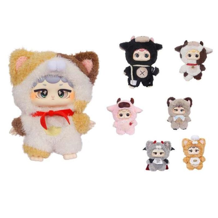 Peluche sorpresa niinoo's meow moo 14x20x9 cm 6 Peluche sorpresa niinoo's meow moo 14x20x9 cm 6
