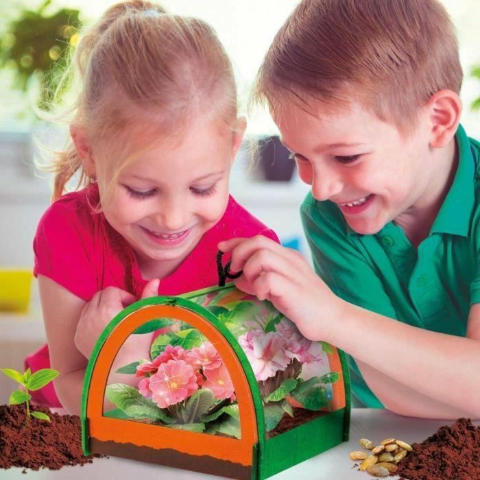 Lisciani Giochi Descubrimiento Botánico - Kit Científico I'M A GENIUS POCKET - Invernadero Miniatura, Experimentos Botánicos LIS8008324105007 1