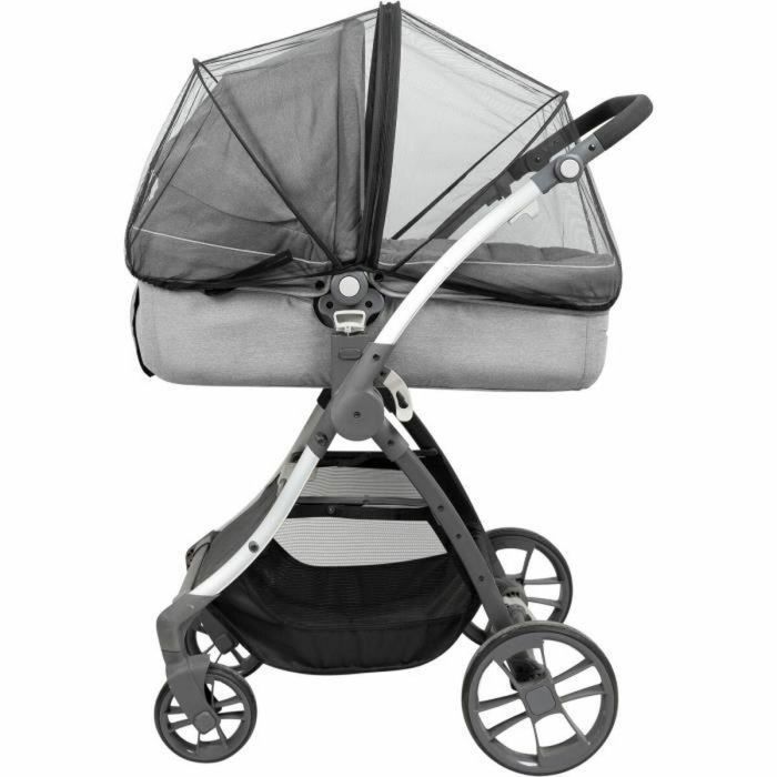 Tineo TIN3275054059503 Mosquitera para silla de paseo All Inclusive, fácil apertura con cremallera y bolsillo portaobjetos 4