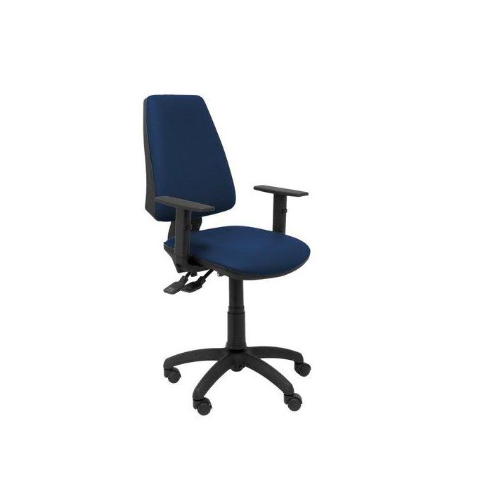 Silla Piqueras Y Crespo Elche S Brazos Regulables Mecanismo Sincro De Doble Maneta Gran Confortabilidad Regulable En Altura Asiento Y Respaldo Tapizado Similpiel Azul Marino