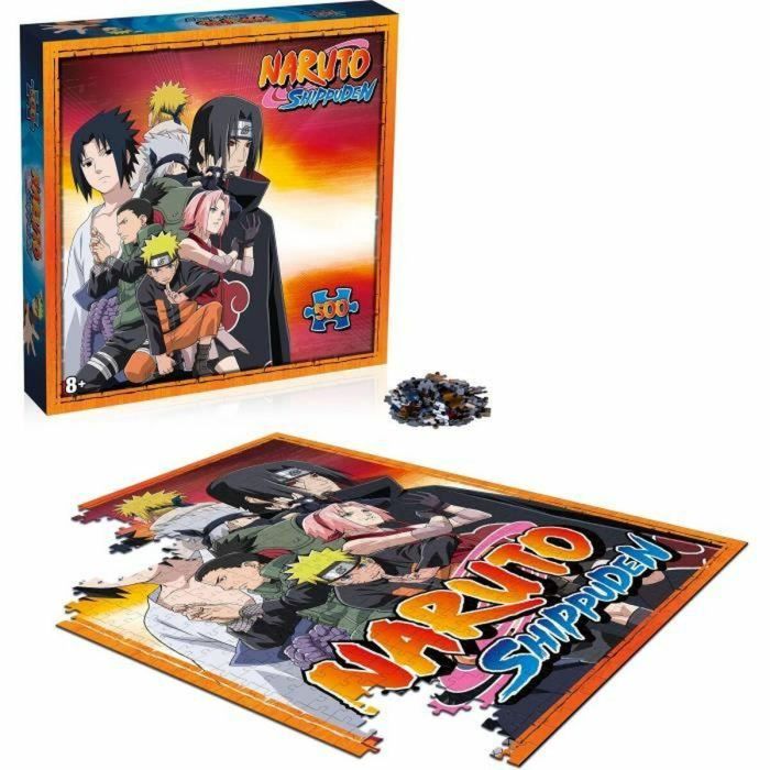 Puzzle Naruto Shippuden Ninjas de Konoha 500 piezas - MOVIMIENTOS GANADORES 2