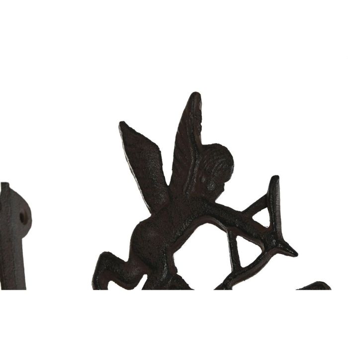 Campana Home ESPRIT Marrón Negro Hierro 16,5 x 10 x 21 cm 3 Campana Home ESPRIT Marrón Negro Hierro 16,5 x 10 x 21 cm 3