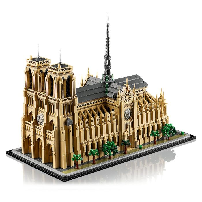 Lego Architecture 21061 Notre-Dame de Paris Set de Construcción para Adultos 6