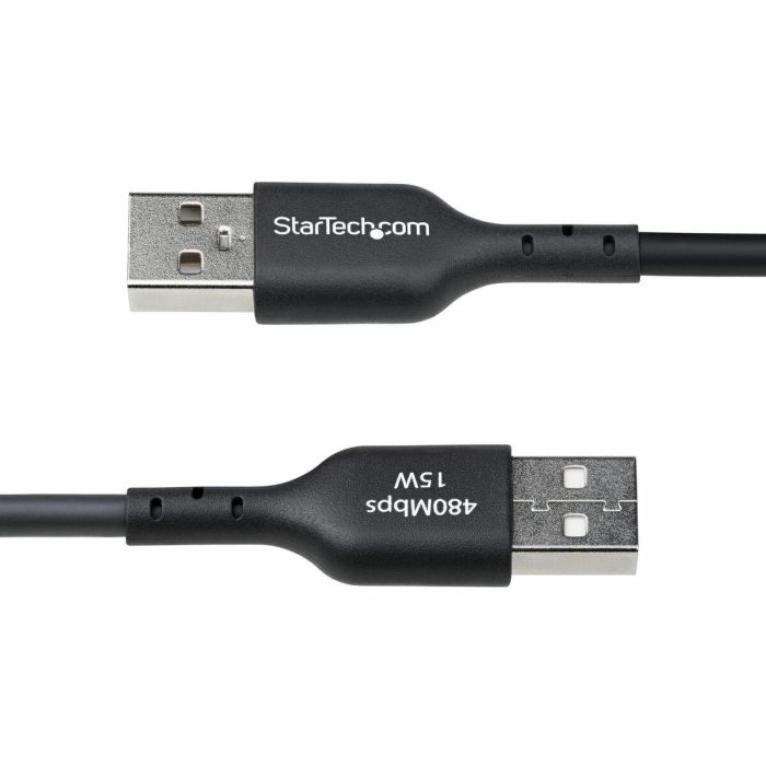 Cable USB Startech USB2AC3MNC Negro 3 m 2 Cable USB Startech USB2AC3MNC Negro 3 m 2