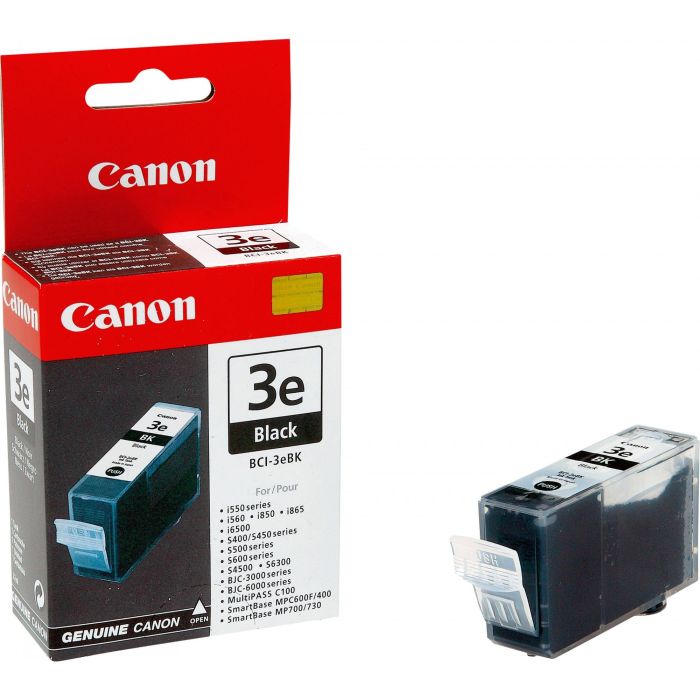 Canon BCI-3eBK cartucho de tinta negro