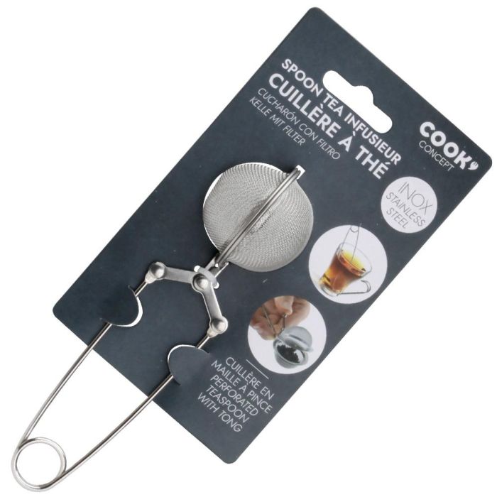 Cook Concept Infusor de Té Pinza Acero Inoxidable 1