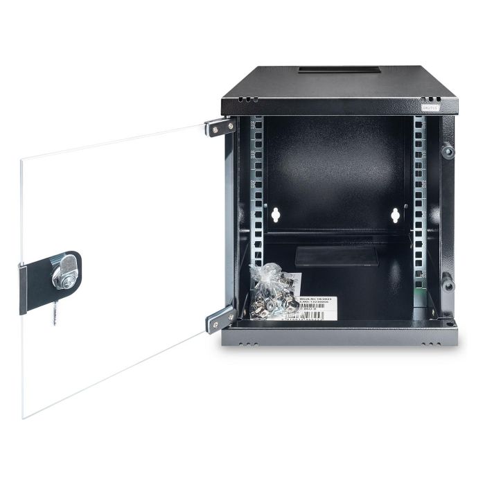 Digitus Carcasa Mural 254 mm (10") 6U 312x300 mm (AnxP) Negro