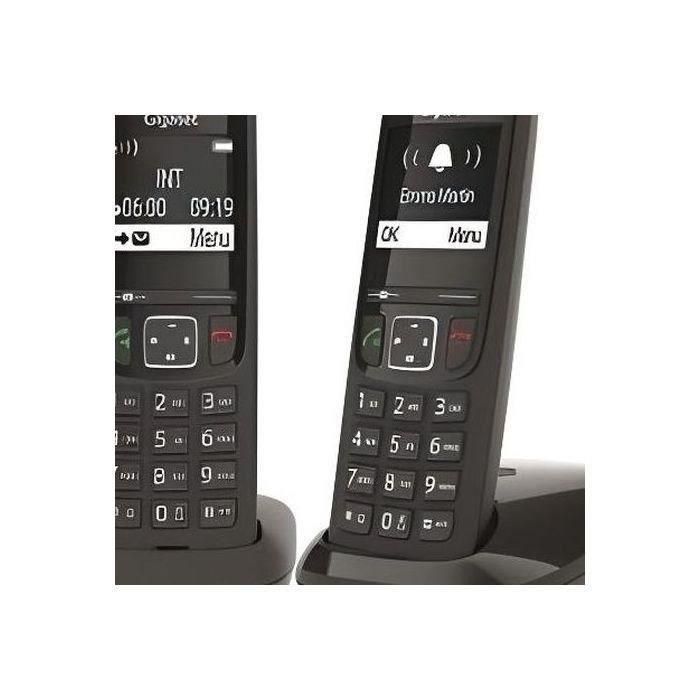 Gigaset AS690 Duo Teléfono Fijo Inalámbrico Blanco con Manos Libres, Pantalla Grande, Directorio 100 Contactos y Bloqueo de Llamadas 1 Gigaset AS690 Duo Teléfono Fijo Inalámbrico Blanco con Manos Libres, Pantalla Grande, Directorio 100 Contactos y Bloqueo de Llamadas 1
