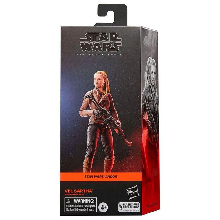 Hasbro Star Wars The Black Series Figura de Vel Sartha 15 cm con múltiples puntos de articulación 5