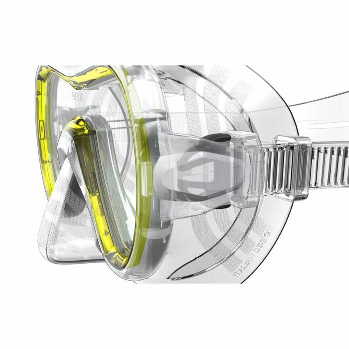 Gafas de Natación Seac 075004700136 Amarillo Talla única 2 Gafas de Natación Seac 075004700136 Amarillo Talla única 2
