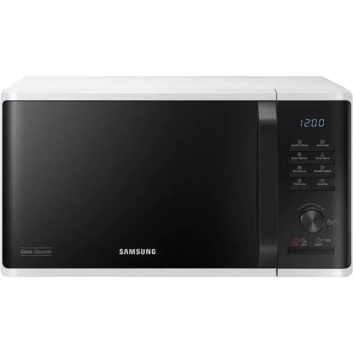 Samsung Microondas Solo 23l Control Electrónico Función Keep Warm Descongelación Rápida Vaporera Blanco 0 Samsung Microondas Solo 23l Control Electrónico Función Keep Warm Descongelación Rápida Vaporera Blanco 0
