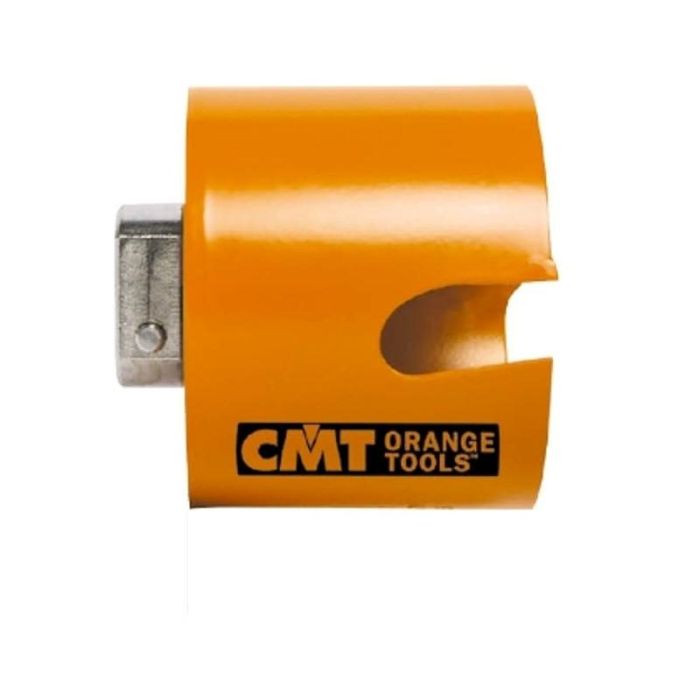 CMT 550 Corona Diente Metal Duro para Agujeros en MDF y Aglomerado Varios Diámetros, Diámetro Corona 68Mm