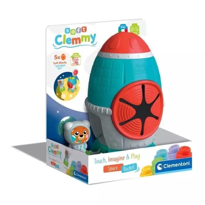 Clemmy - Cohete sensorial - Un personaje + cubos 2 Clemmy - Cohete sensorial - Un personaje + cubos 2