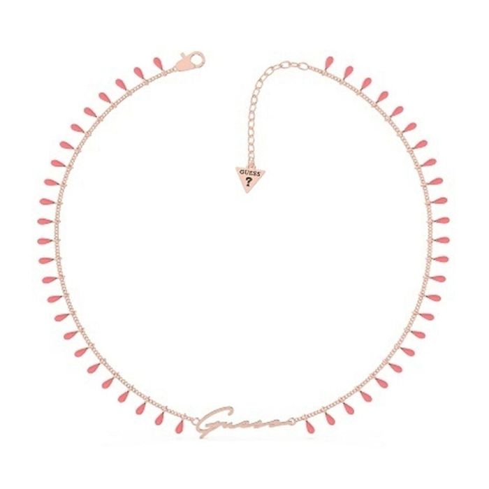 Collar Mujer Guess UBN70088 43 cm Rosa