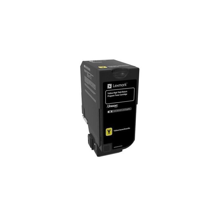 Lexmark Tóner amarillo para CS725, rendimiento aproximado 12.000 páginas