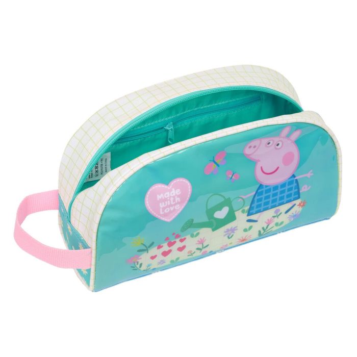 Neceser de Viaje Peppa Pig Pretty flowers Amarillo Menta 26 x 16 x 9 cm 1 Neceser de Viaje Peppa Pig Pretty flowers Amarillo Menta 26 x 16 x 9 cm 1