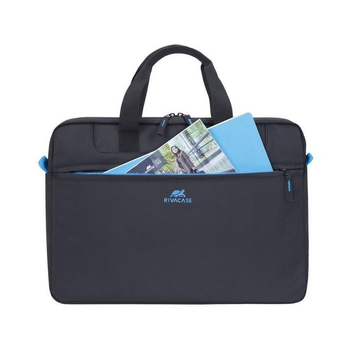 Maletín para Portátil Rivacase Regent II 14" Negro 14" 3 Maletín para Portátil Rivacase Regent II 14" Negro 14" 3