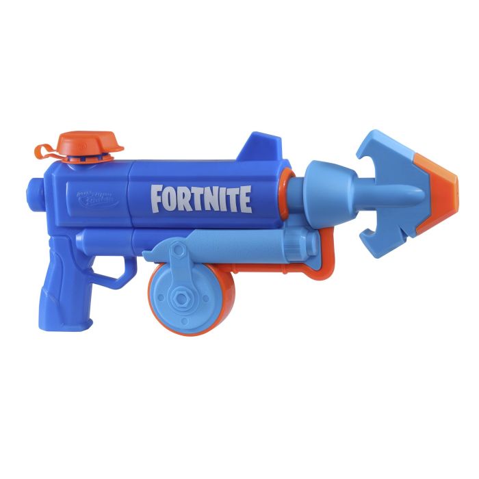 Nerf F2560 Lanzador de Agua Super Soaker Fortnite HG, Réplica del Videojuego con Acción de Bombeo, Juguete para +8 Años 2 Nerf F2560 Lanzador de Agua Super Soaker Fortnite HG, Réplica del Videojuego con Acción de Bombeo, Juguete para +8 Años 2