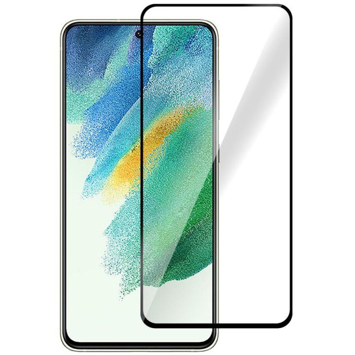 eSTUFF Samsung Galaxy S21 FE 5G Full Cover Screen Protector. Titan Shield® eSTUFF Samsung Galaxy S21 FE 5G Full Cover Screen Protector. Titan Shield®