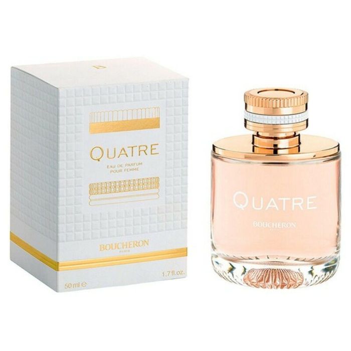 Boucheron Quatre Eau de Parfum para Mujer 100ml Vaporizador - Fragancia Floral Frutal con Notas de Toronja, Jazmín y Vainilla 2 Boucheron Quatre Eau de Parfum para Mujer 100ml Vaporizador - Fragancia Floral Frutal con Notas de Toronja, Jazmín y Vainilla 2