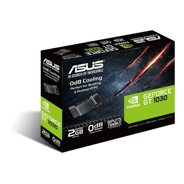 Asus 90YV0AT0-M0NA00 Tarjeta Gráfica NVIDIA GeForce GT 1030 2GB GDDR5 PCIe 3.0 6008MHz HDMI DVI 4 Asus 90YV0AT0-M0NA00 Tarjeta Gráfica NVIDIA GeForce GT 1030 2GB GDDR5 PCIe 3.0 6008MHz HDMI DVI 4