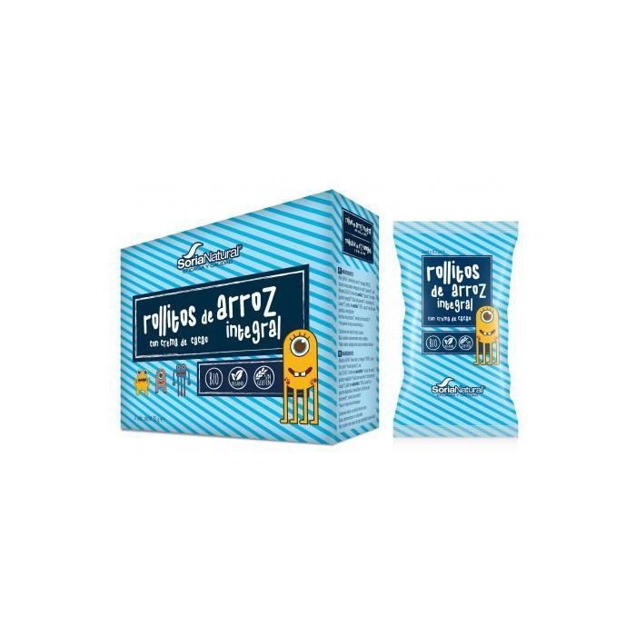 Rollitos Arroz Integral Cacao. Expositor 24 Uds Rollitos Arroz Integral Cacao. Expositor 24 Uds