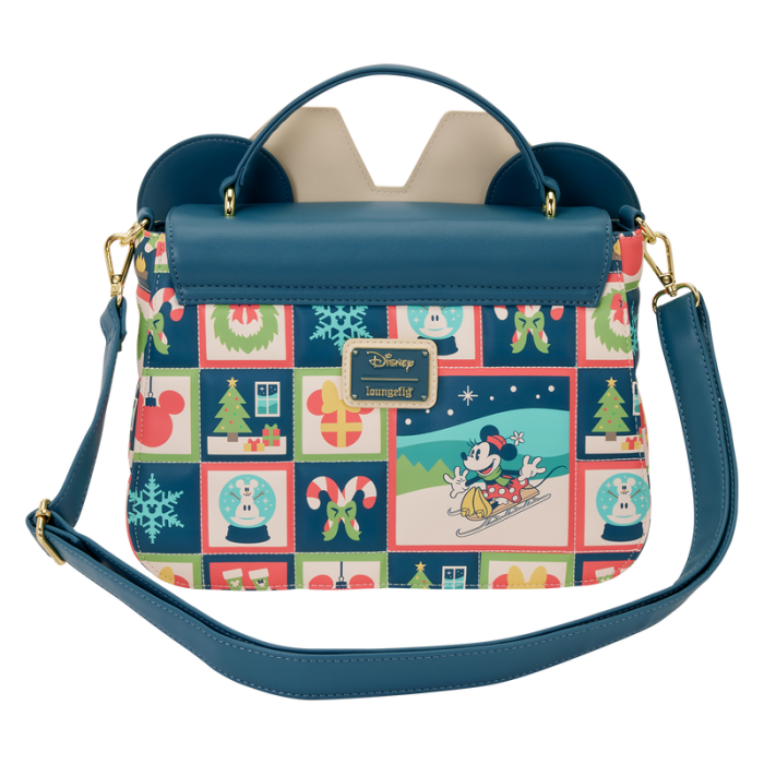 Bolso bandolera Mickey Holiday Disney Loungefly 2