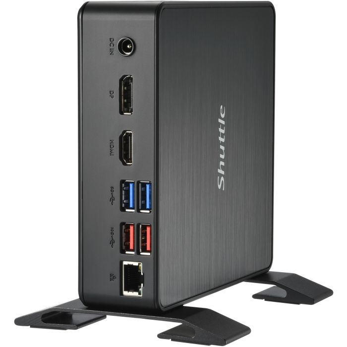 Shuttle NC40U5 Mini PC Barebone Negro (Intel Core i5-1235U) 24/7, Dual Video, Ultra HD, DDR4, UHD Graphics, NVMe, USB 3.2 Gen 2 0 Shuttle NC40U5 Mini PC Barebone Negro (Intel Core i5-1235U) 24/7, Dual Video, Ultra HD, DDR4, UHD Graphics, NVMe, USB 3.2 Gen 2 0