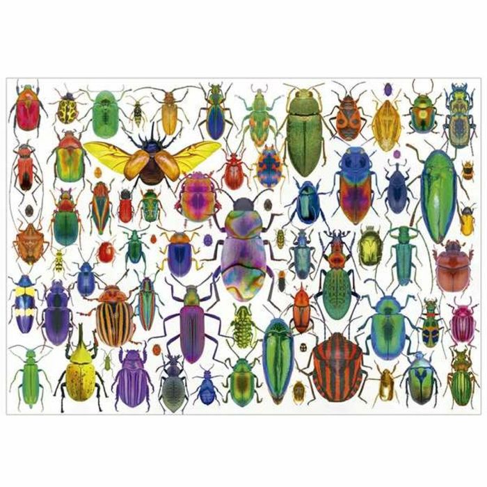Puzzle 500 piezas escarabajos 1 Puzzle 500 piezas escarabajos 1