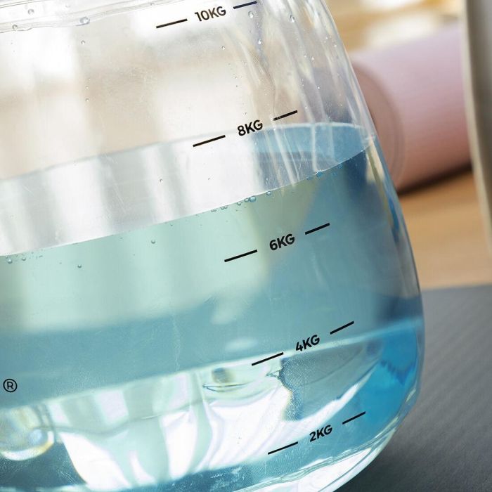 Pesa Rusa de Agua para Entrenamiento Fitness con Guía de Ejercicios Fibell InnovaGoods 11 Pesa Rusa de Agua para Entrenamiento Fitness con Guía de Ejercicios Fibell InnovaGoods 11