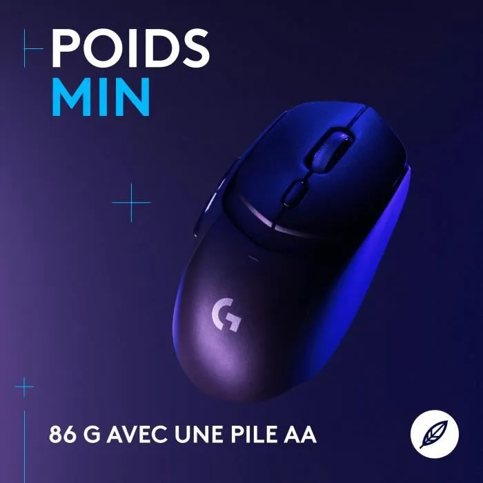 Logitech G Ratón Gaming Inalámbrico Lightspeed G309 Negro 86g 4