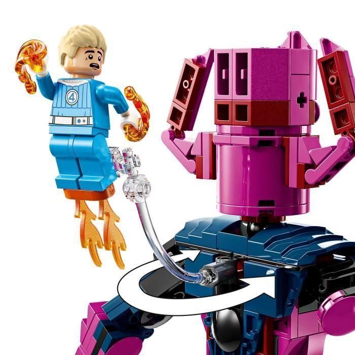 LEGO 76316 Marvel Cuatro Fantásticos vs Galactus: Set de Construcción con Figura Articulada Galactus 28cm y 4 Minifiguras Héroes +9 Años 3 LEGO 76316 Marvel Cuatro Fantásticos vs Galactus: Set de Construcción con Figura Articulada Galactus 28cm y 4 Minifiguras Héroes +9 Años 3