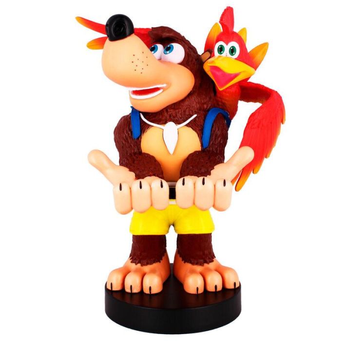Cable Guy: Soporte de sujeción para mando y móvil Banjo-Kazooie 20cm – Compatible con PS5, Xbox Series X/S y iPhone