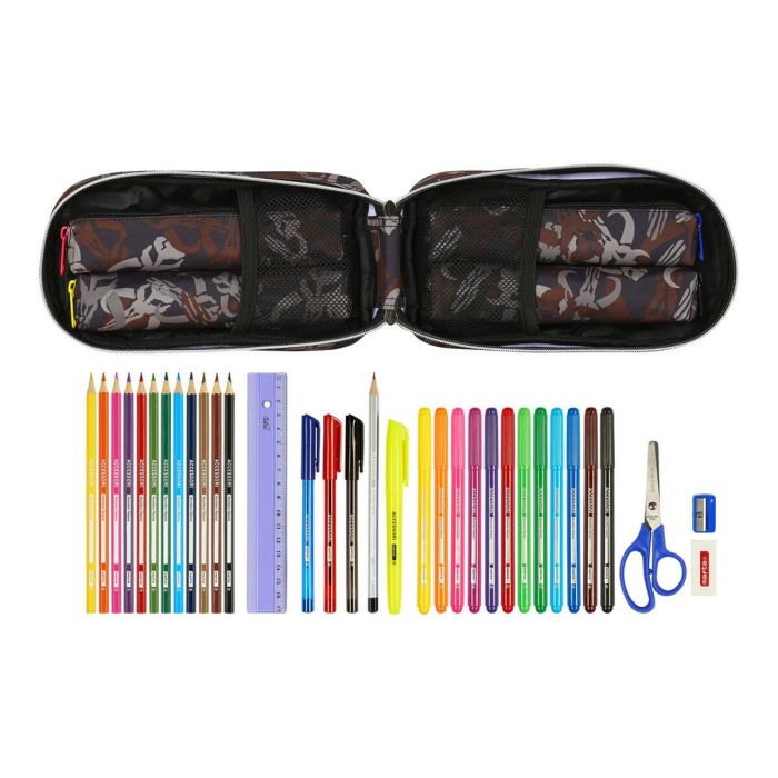 Plumier Mochila The Mandalorian The Guild Negro Marrón (12 x 23 x 5 cm) (33 Piezas) Plumier Mochila The Mandalorian The Guild Negro Marrón (12 x 23 x 5 cm) (33 Piezas)