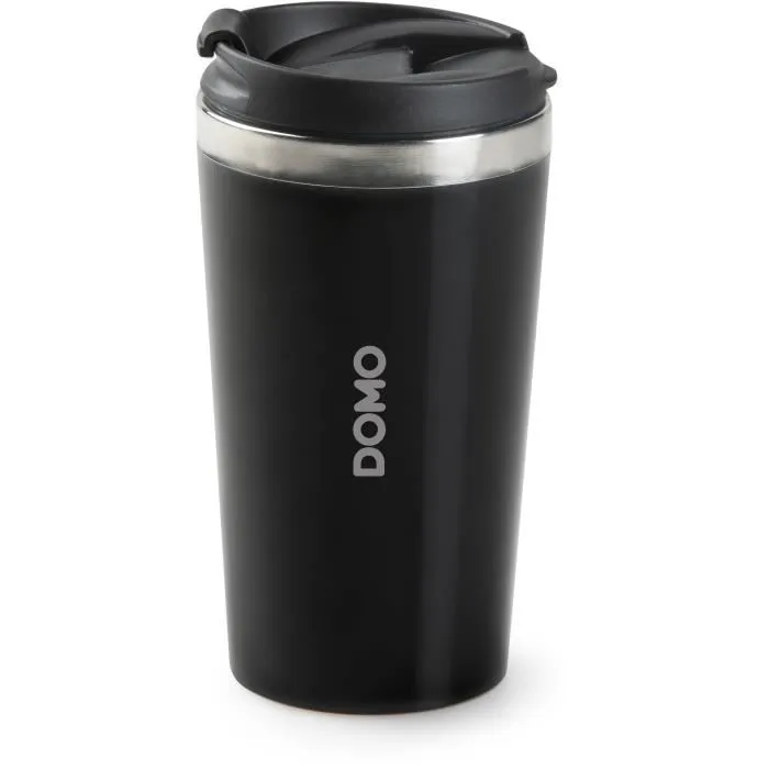 Domo Cafetera de filtro DO733K 900W 4 a 10 tazas Pantalla LCD 3 intensidades Negra 1