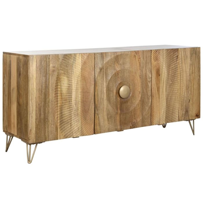 Buffet Colonial DKD Home Decor Natural Dorado 45 x 75 x 160 cm Buffet Colonial DKD Home Decor Natural Dorado 45 x 75 x 160 cm