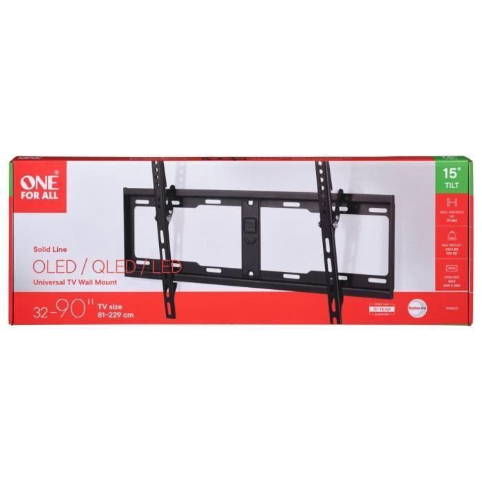 ONE FOR ALL WM4621 Soporte de pared inclinable para pantallas de 32 a 84 cm 4