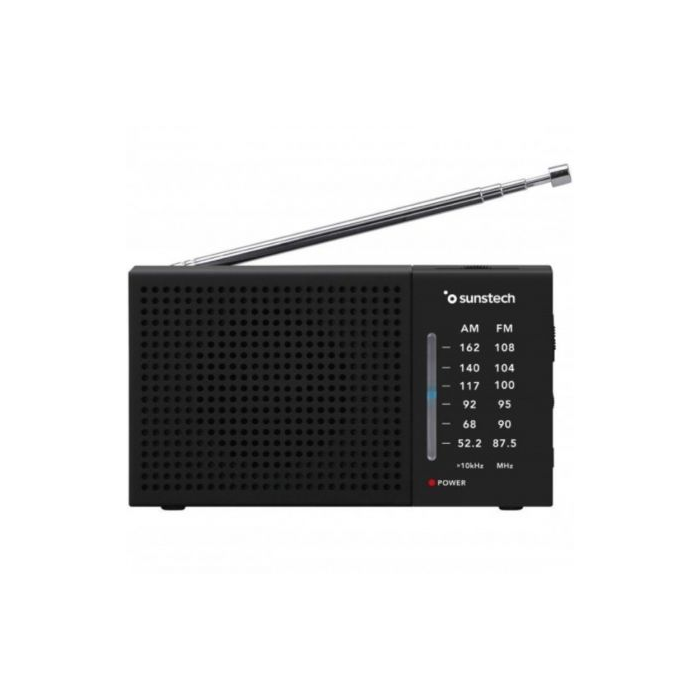 Radio Portátil Sunstech RPS412/ Negra 1 Radio Portátil Sunstech RPS412/ Negra 1