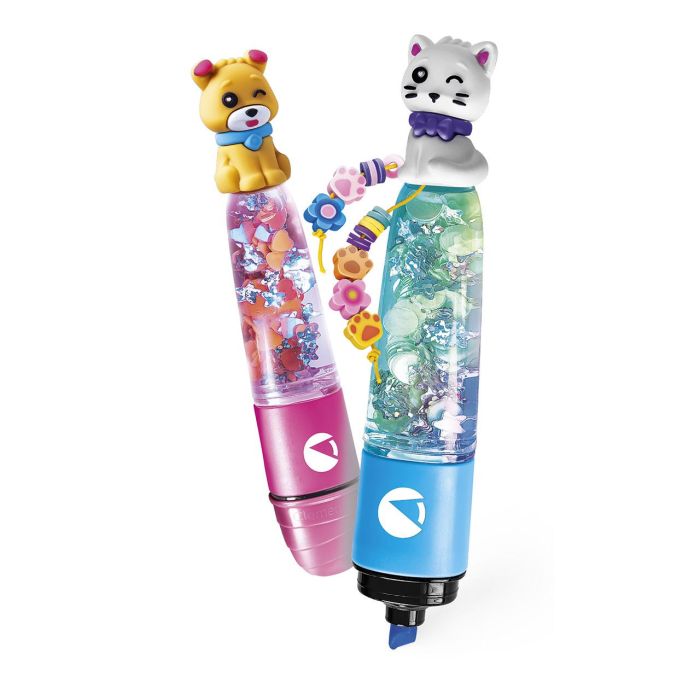 Clementoni 18875 Mini Laboratorios de Subrayadores Sweet Pets - Kit creativo para montar y personalizar 2 subrayadores +6 años Clementoni 18875 Mini Laboratorios de Subrayadores Sweet Pets - Kit creativo para montar y personalizar 2 subrayadores +6 años