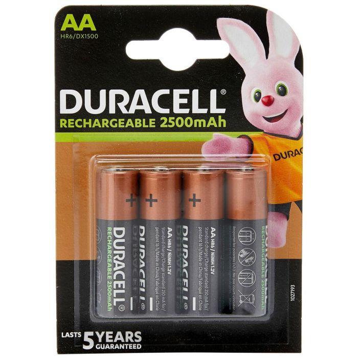 Pilas Recargables DURACELL HR06 1,5 V