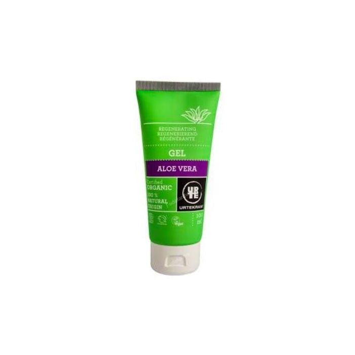 URTEKRAM Gel Puro Aloe Vera 100ml. Eco Vegan. Hidrata, Calma y Regenera. COSMOS ORGANIC.